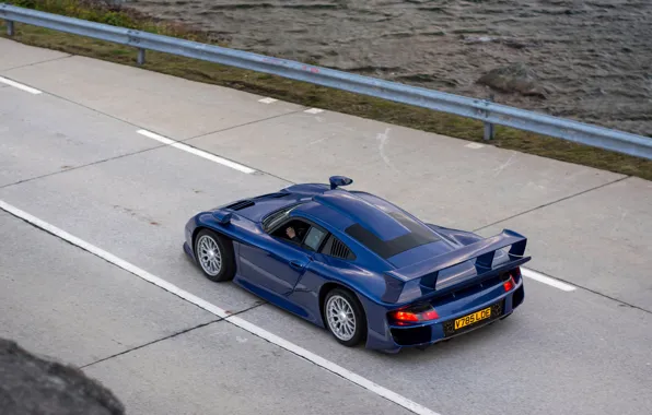 Picture Road, Porsche, Porsche 911, Drives, 1997, Sports car, GT1, Porsche 911 GT1