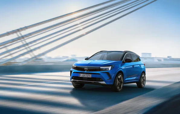 Picture Blue, Opel, Car, Electric, 2022, Opel Grandland