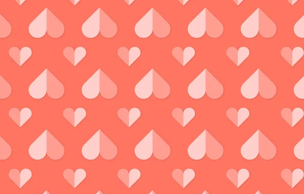 Picture background, hearts, background, hearts, Pattern