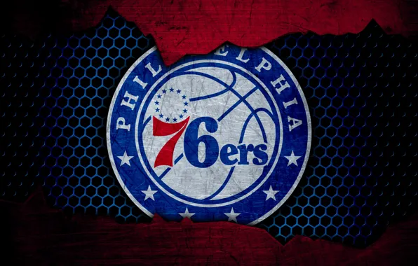 Picture wallpaper, sport, logo, basketball, NBA, Philadelphia 76ers