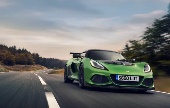 Picture machine, green, coupe, Lotus, Lotus, sports car
