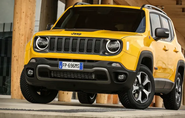 Picture front view, 2018, Jeep, Trailhawk, Renegade