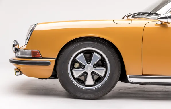 Picture Porsche, Wheel, Classic, Porsche 911, 1968, Classic car, Targa, Porsche 911 S 2.0 Targa Sportomatic