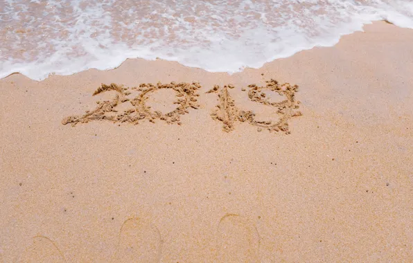 Picture sand, sea, wave, beach, summer, summer, new year, beach, sea, seascape, sand, wave, 2019