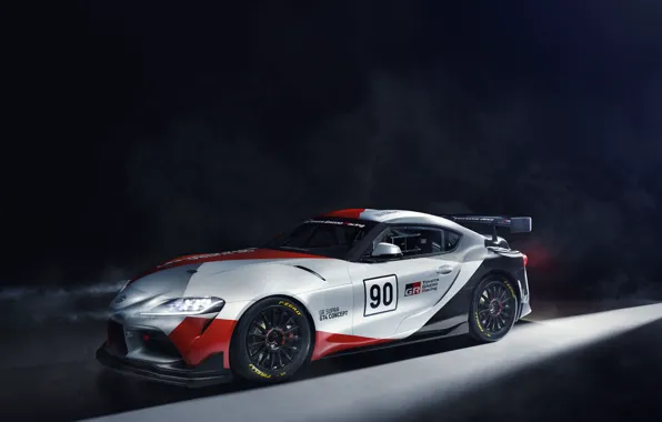 Picture light, machine, lights, coupe, concept, sports car, Toyota, GT4, GR Above