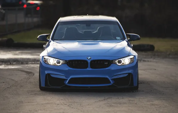 Picture BMW, Light, Blue, Front, Face, F80, Sight