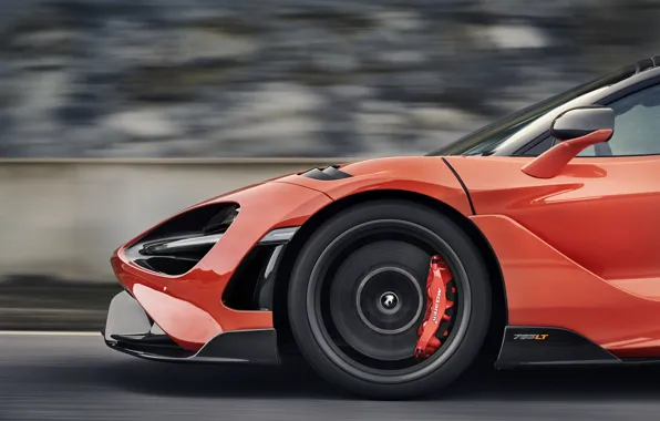 Picture McLaren, speed, the front part, 2020, 765LT