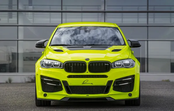 Picture BMW, Front, Yellow, Lumma, Lumma Design, BMW x6, CLR X6R