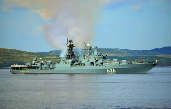 Picture ship, large, anti-submarine, project 1155, Vice Admiral Kulakov