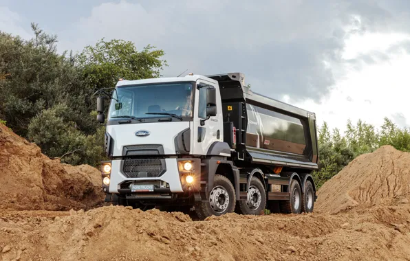 Picture 8x4, Dump Truck, Ford Cargo 4142 D