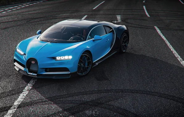 Picture Bugatti, Microsoft, game, Chiron, Forza Horizon 4