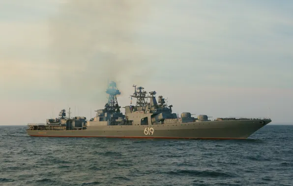 Picture ship, large, anti-submarine, Severomorsk