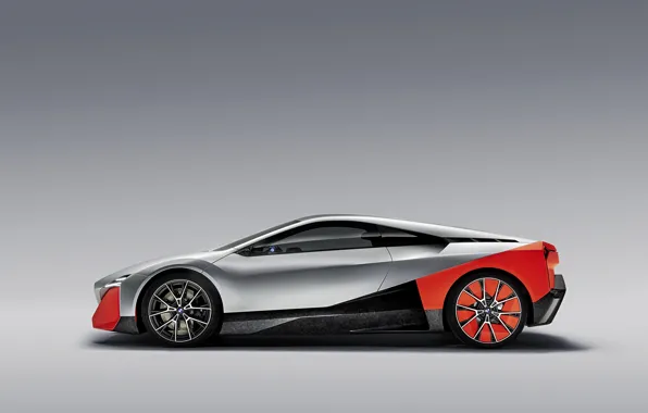 Picture background, coupe, BMW, profile, 2019, Vision M NEXT Concept
