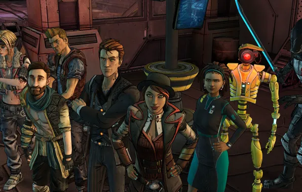 Picture Telltale Games, Fiona, Rhys, Tales From The Borderlands