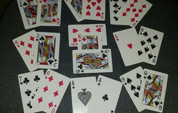 Picture card, the game, deck