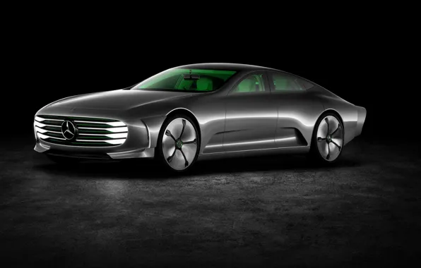 Picture background, Mercedes-Benz, dark, 2015, Intelligent Aerodynamic Automobile, Concept IAA