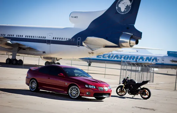 Picture Pontiac, GTO, Motocycle, Airplanes