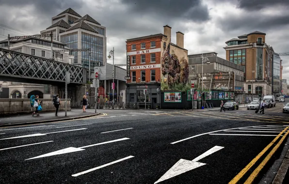 Picture street, home, Ireland, Dublin