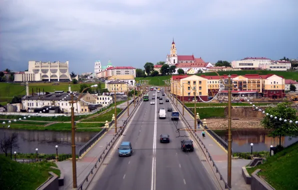 Picture bridge, Belarus, Grodno