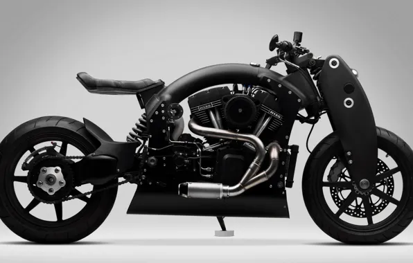 Picture motorcycle, bike, motorcycle, superbike, Confederate R135 Wraith Combat Limited Edition