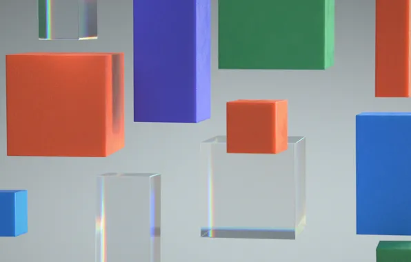 Picture cube, cube, the volume