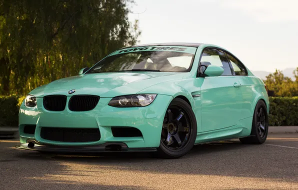 Picture E92, Turquoise, M3