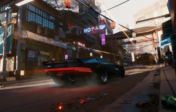 Picture Car, Future, CD Projekt RED, Cyberpunk 2077, E3 2018