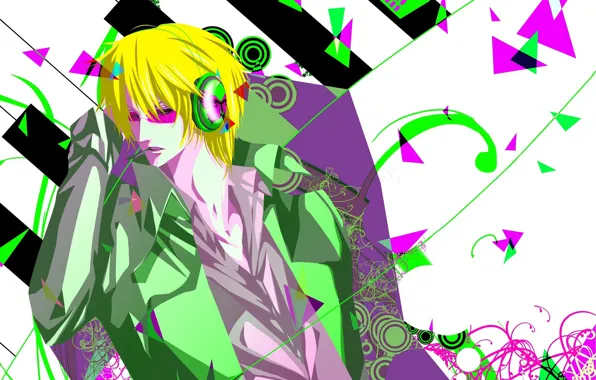 Picture abstraction, style, guy, Durarara, Heiwajima Shizuo, Durarara, Shizuo Heiwajima