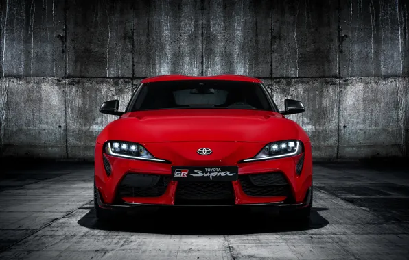 Picture Toyota, front view, Supra, 2019, Toyota GR Above, GR Above