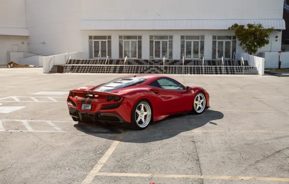 Picture Ferrari, Rear view, F8 Tributo