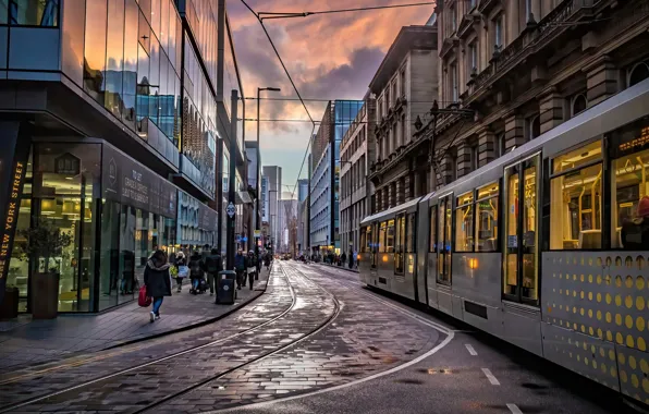 Picture the city, Manchester, Tram