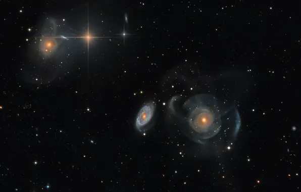 Picture stars, stars, galaxy, galaxies, constellation Pisces, созвездие Рыбы, Martin Pugh, NGC 474, NGC 470, NGC …