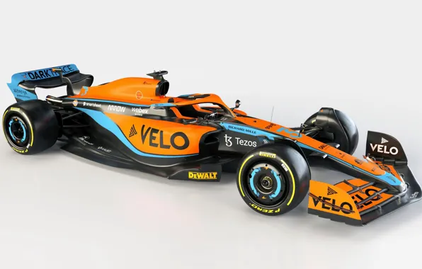 Picture McLaren, white background, Formula One, 2022, MCL36