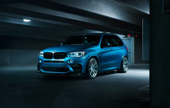 Picture BMW, Dark, Blue, X5M