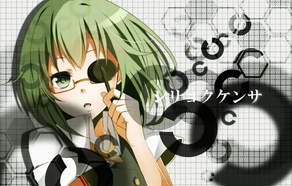 Picture look, network, girl, Vocaloid