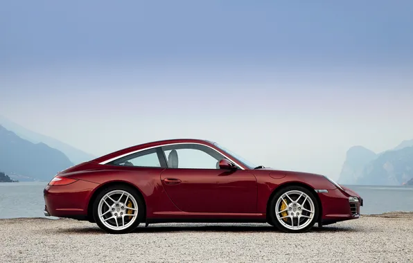 Picture 911, 997, Porsche, side view, 997.2, Targa, Targa, Targa 4S, 2009–2012
