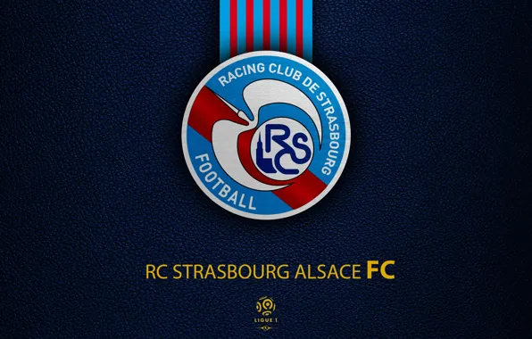 Picture wallpaper, sport, logo, football, Ligue 1, RC Strasbourg Alsace