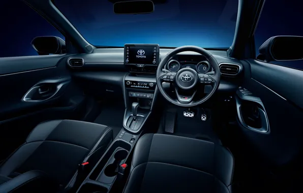 Picture interior, Toyota, the interior of the car, Yaris, Cross, GR Sport