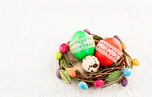 Picture eggs, spring, Easter, happy, spring, Easter, eggs, decoration