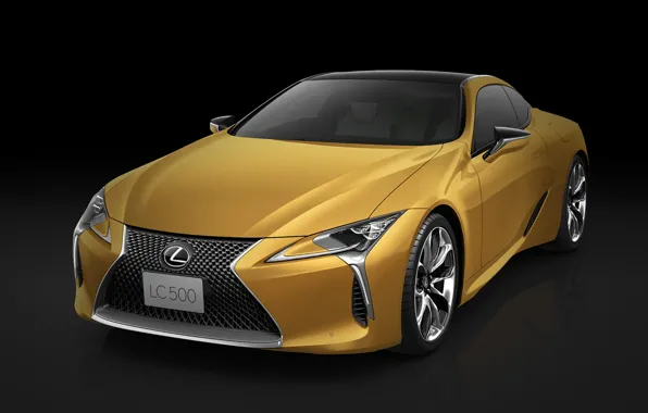 Picture Lexus, 2018, LC 500, Luster Yellow