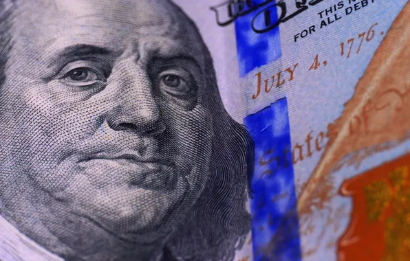 Picture Money, Benjamin Franklin, Benjamin Franklin, Dollar, Dollar, 100, Купюра