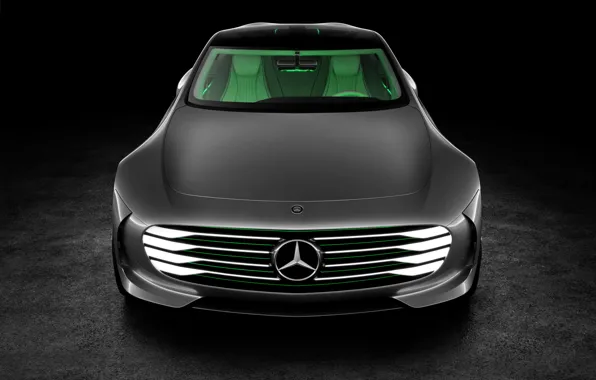 Picture Mercedes-Benz, front view, 2015, Intelligent Aerodynamic Automobile, Concept IAA