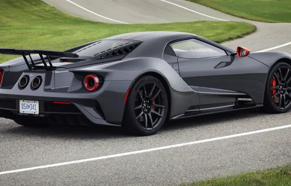 Picture coupe, Ford, Ford GT, track, 2019, Carbon Series Edition
