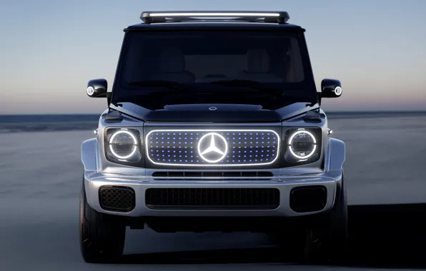 Picture the concept, electric, Mercedes-Benz, 2021, G-class, Mercedes-Benz Concept EQG