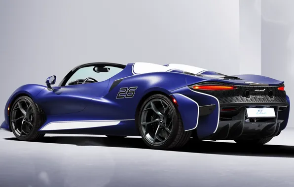 Picture convertible, luxury, super car, technology, exterior, 2021, light background, McLaren Elva, 815 hp, 800 Nm