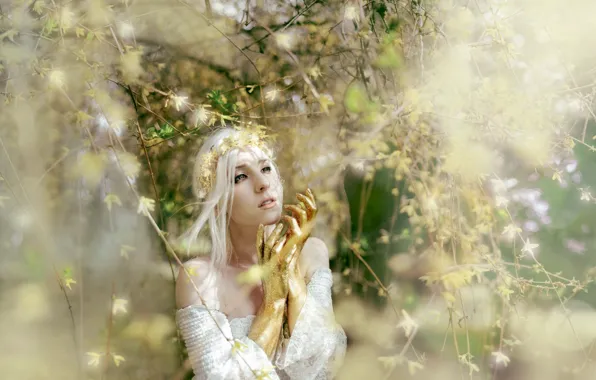 Picture background, plants, Dryad, sunlight