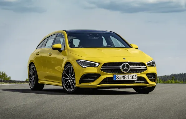 Picture Mercedes-Benz, AMG, 2018, Shooting Brake, CLA 35