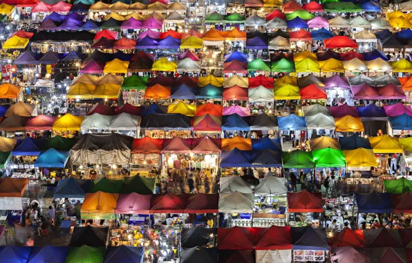Picture market, tents, market, tents, Prasad Ambati