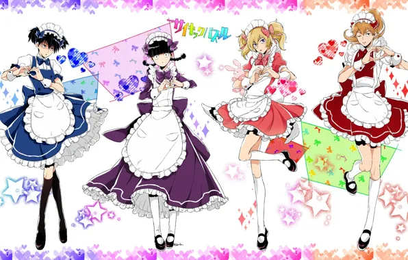 Picture maids, Mob Psycho 100, Mob psycho 100