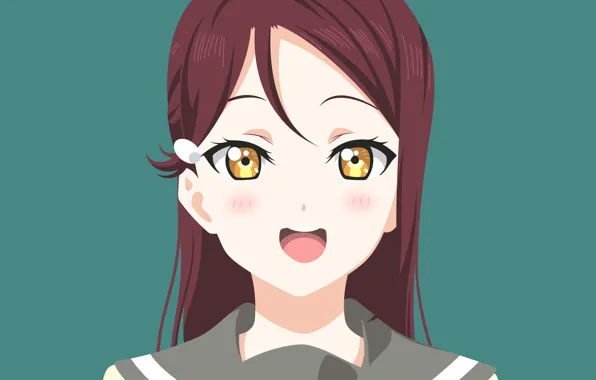 Picture look, portrait, girl, Love Live School Idol Project, Living love